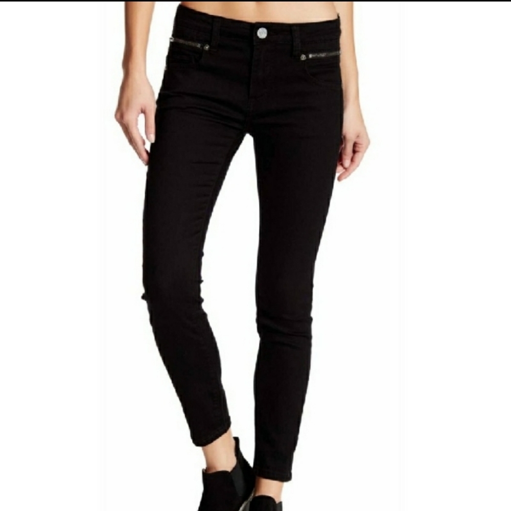 NWT kut from the kloth Emma ankle skinny jeans Black